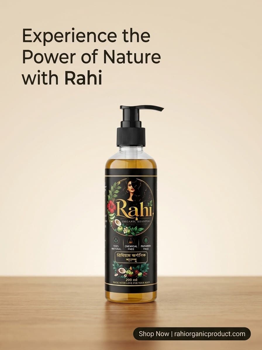 Rahi Organic Shampoo – 200ml